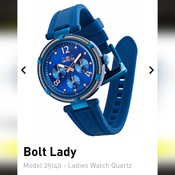 Invicta blue beautiful watch - Picture 2 of 6